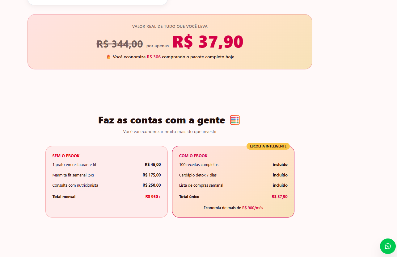 Segredo Fit — Pricing